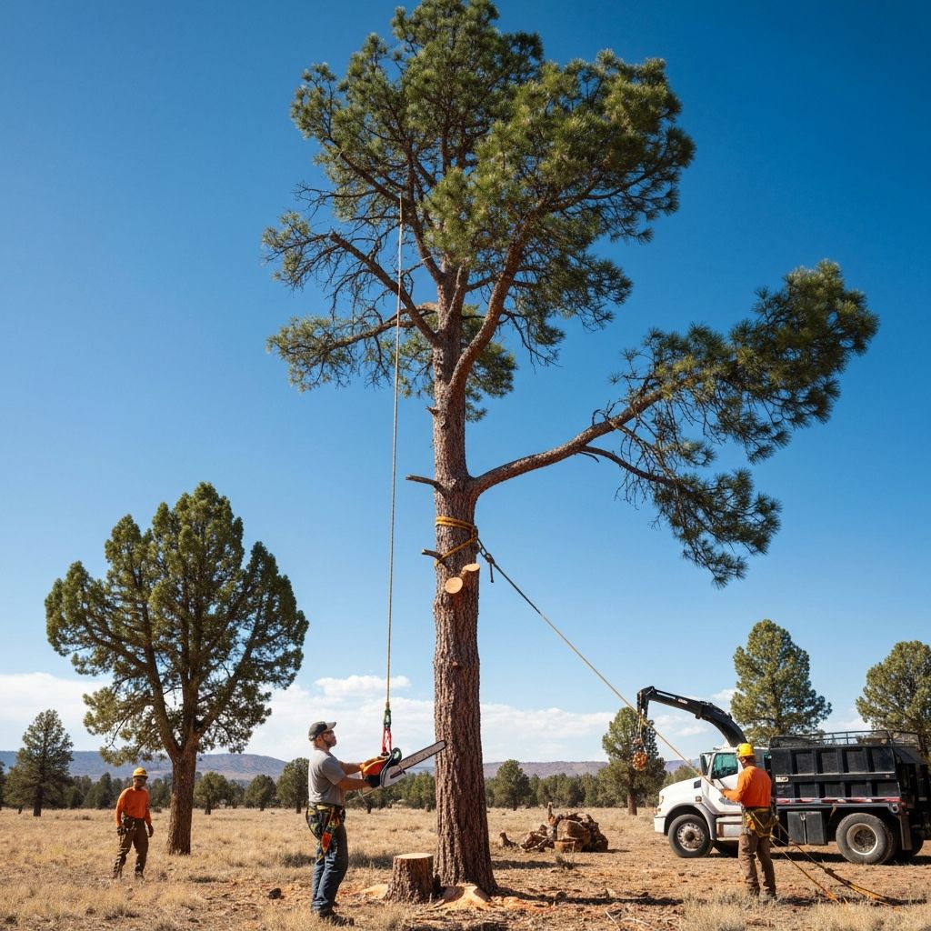 Cost to clear trees from land guide - Byrd Land Co. tree removal operation in Central Oregon